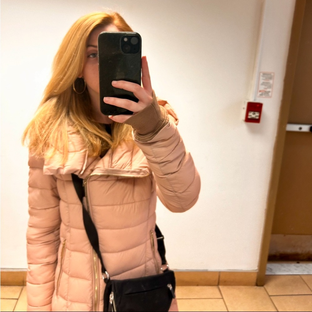 Pink long jacket